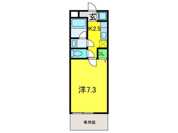 グランソレイユＫ＆Ｊ 弐番館の物件間取画像